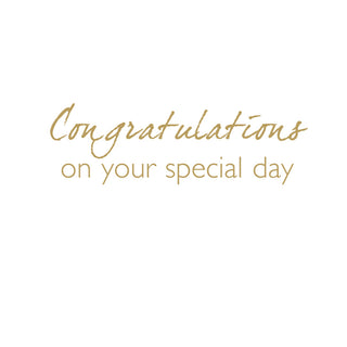 Mazel Tov Navy Foil Religious Greeting Card - 1 card with envelope