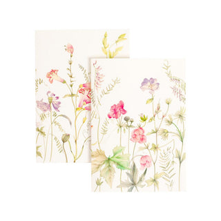 French Floral Assorted Notes 8 In