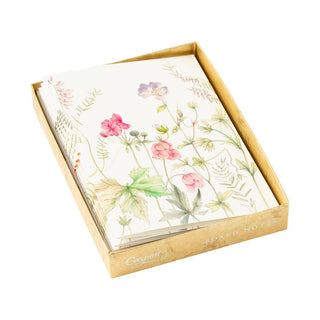 French Floral Assorted Notes 8 In