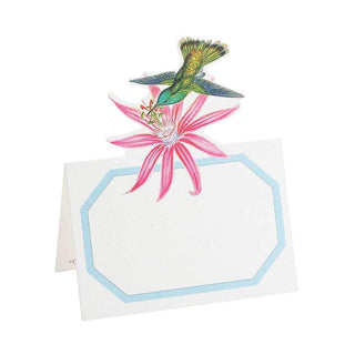 Hummingbird Trellis Place Cards Die Cut Package 8 In