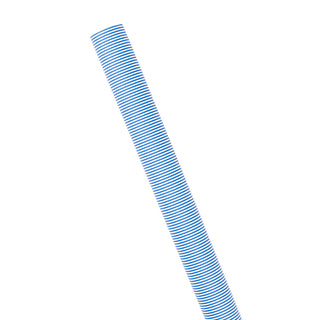 Oxford Stripe Blue/White Roll Wrap 30 Inch X 8Ft-2 Inch Core