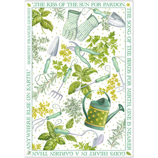 In A Garden Mother's Day Greeting Card - 1 card with envelope