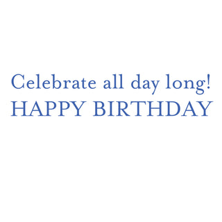 A Very Happy Birthday Foil Birthday Die Cut Greeting Card - 1 card with envelope