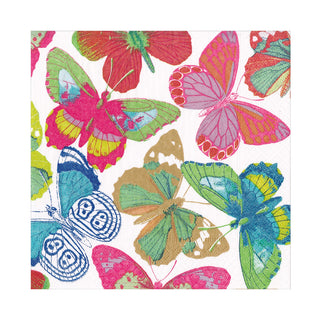 Butterflies Bright Napkin Luncheon