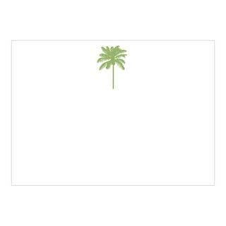 Palm Tree Green Correspondence C Size Printed 12-In