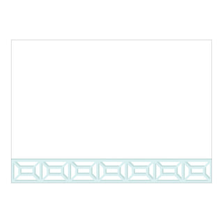 Garden Gate Light Blue Correspondence C Size Printed 12-In