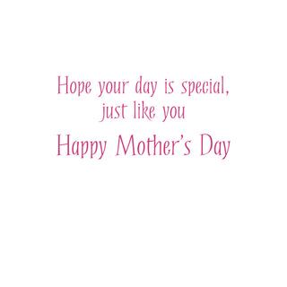 Allover Floral Mother's Day Greeting Card - 1 card with envelope