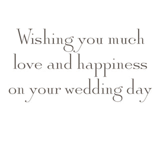 Garden Of The Rose Wedding Greeting Card - 1 card with envelope