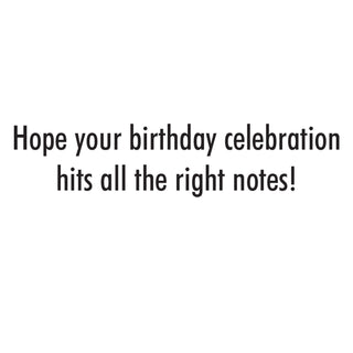 Birthday Serenade Birthday Greeting Card - 1 card with envelope