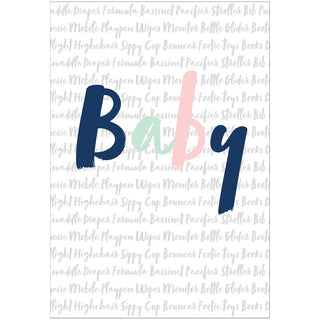 Baby Words Eday N Size-Baby