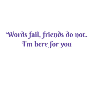 Forget Me Nots Thinking of You Greeting Card - 1 card with envelope