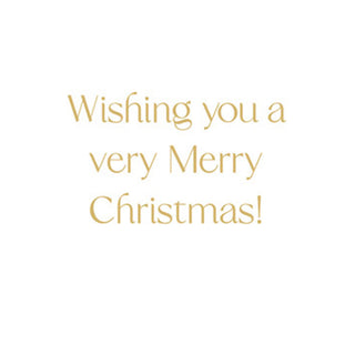 Painted Ornaments Money Card - 1 card with envelope