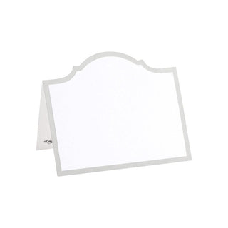 Arch Silver Foil Place Card Gallery 8 In D-Cut Foil