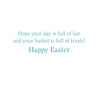 Easter Egg Hunt Easter Greeting Card - 1 card with envelope