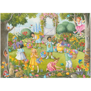 Easter Egg Hunt Easter Greeting Card - 1 card with envelope