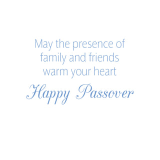 Passover Floral Passover Greeting Card - 1 card with envelope