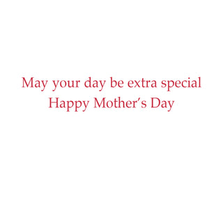 Daisy Floral Mother's Day Greeting Card - 1 card with envelope