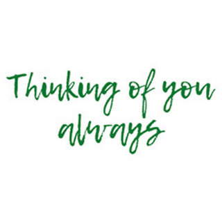 Garden Arches Thinking of You Greeting Card - 1 card with envelope