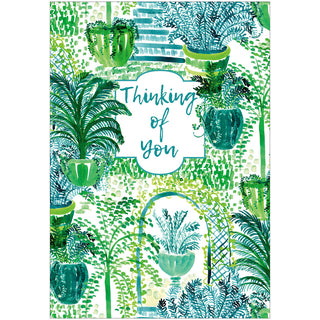 Garden Arches Thinking of You Greeting Card - 1 card with envelope