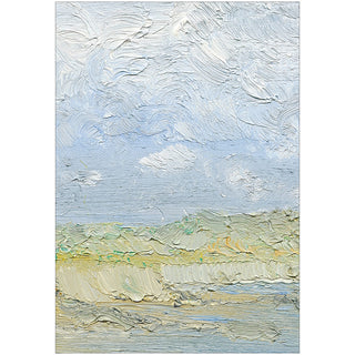 Coastal Cliffs Sympathy Greeting Card - 1 card with envelope