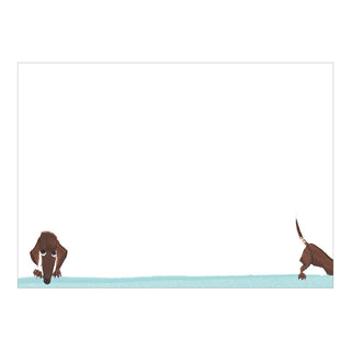 Doggy Paddle Correspondence C Size Printed 12-In