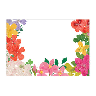 Halsted Floral Place Card 8 In