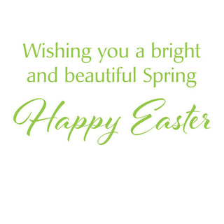 Tulip Magnolias Easter Greeting Card - 1 card with envelope