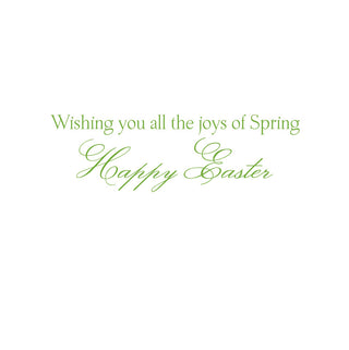 Joyous Daffodils Easter Greeting Card - 1 card with envelope