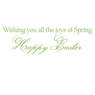 Joyous Daffodils Easter Greeting Card - 1 card with envelope