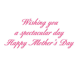 Hydrangea Summer Mother's Day Die Cut Greeting Card - 1 card with envelope
