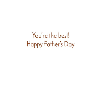 Campfire Dogs Father's Day Greeting Card - 1 card with envelope