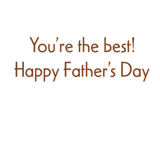 Campfire Dogs Father's Day Greeting Card - 1 card with envelope