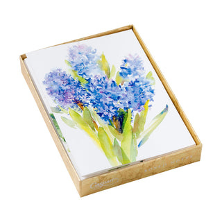 Handpainted Spring Flowers Assorted Notes 8-In Box
