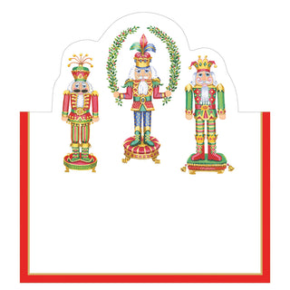 Nutcracker Christmas Foil Place Card 8 In Die-Cut Foil