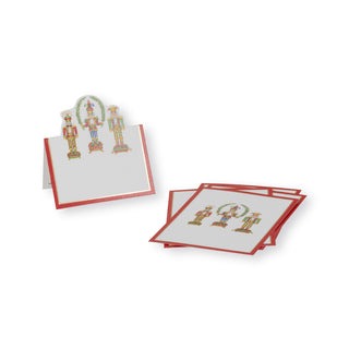 Nutcracker Christmas Foil Place Card 8 In Die-Cut Foil