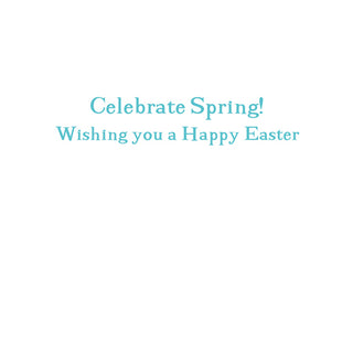 Fancy Easter Bonnet Easter Greeting Card - 1 card with envelope
