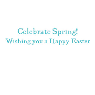 Fancy Easter Bonnet Easter Greeting Card - 1 card with envelope