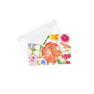Floral Trellis Assorted Notes 8-In Box