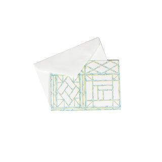 Bamboo Screen Assorted Notes 8-In Box