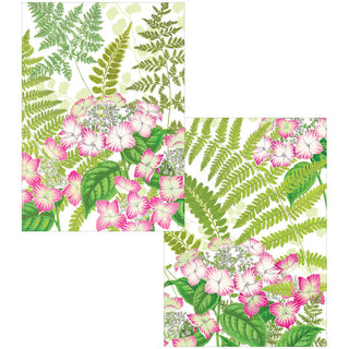 Fern Garden Boxed Note Cards - 8 Cards and 8 Envelopes per Package