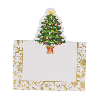 Gilded Tree Place Cards Die Cut Package 8 In