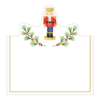 Little Nutcracker Foil Place Card 8 In Die-Cut Foil
