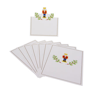 Little Nutcracker Foil Place Card 8 In Die-Cut Foil