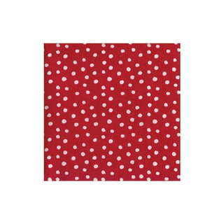Small Dots Red Napkin Cocktail