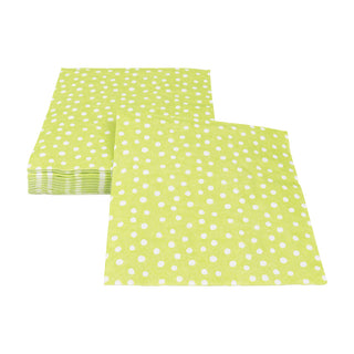 Small Dots Spring Green Napkin Luncheon