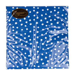 Small Dots Royal Blue Napkin Luncheon