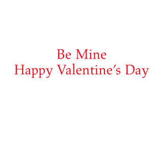 Love Love Love Valentine Greeting Card - 1 card with envelope