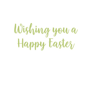 Chicks And Eggs Easter Greeting Card - 1 card with envelope