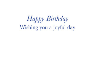 Midsummer Blooms Birthday Greeting Card - 1 card with envelope