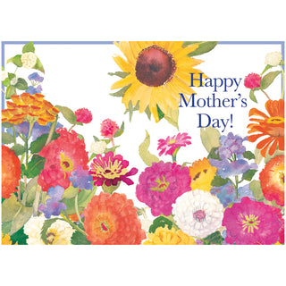 Midsummer Blooms Mother's Day Greeting Card - 1 card with envelope